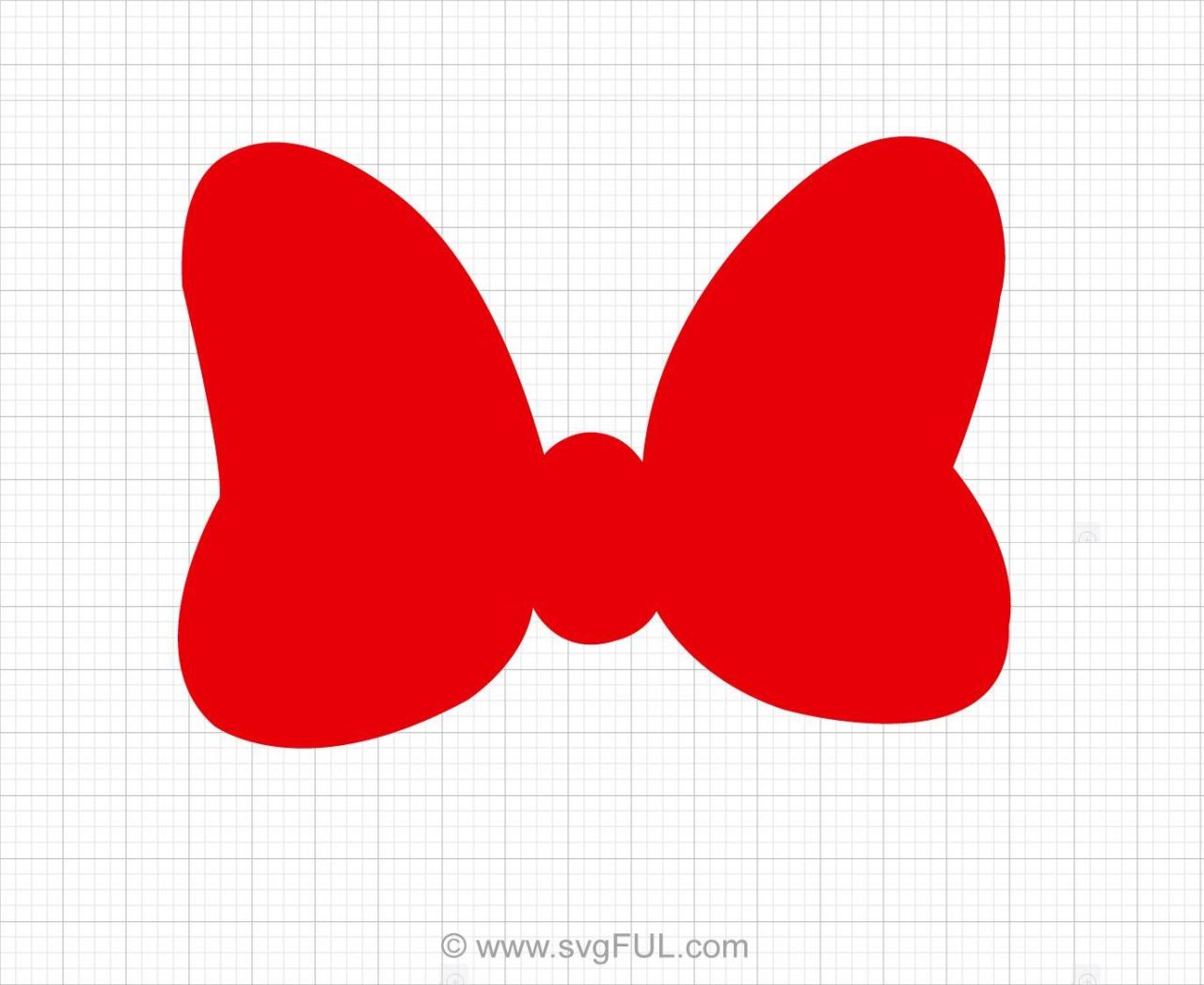 Mickey Mouse Bow SVG