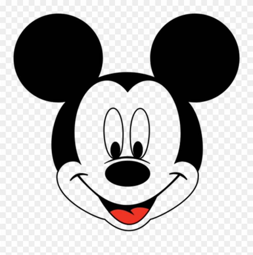 Mickey Mouse Face SVG Free