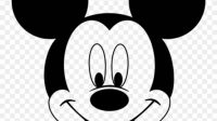 Mickey Mouse Face SVG Free