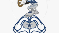 Mickey Mouse Dallas Cowboys SVG