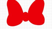 Mickey Mouse Bow SVG