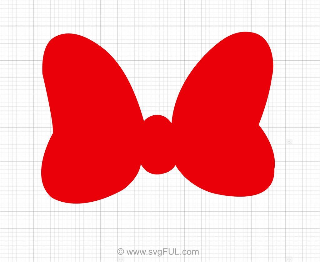 Mickey Mouse Bow SVG