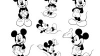 Mickey Mouse SVG Files Free