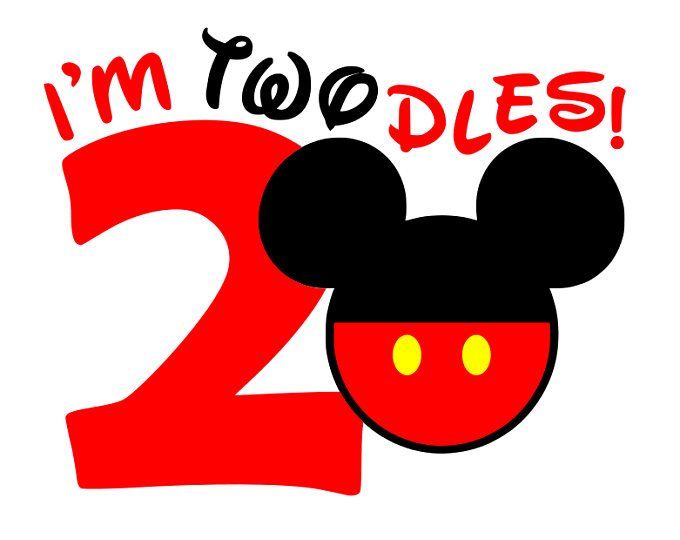 Mickey Mouse Birthday Shirt SVG