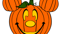 Mickey Mouse Pumpkin SVG