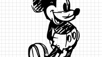 Mickey Mouse Disney SVG