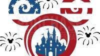 Mickey Mouse 4th Of July SVG