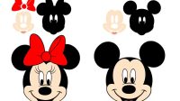 Mickey And Minnie Mouse SVG Free