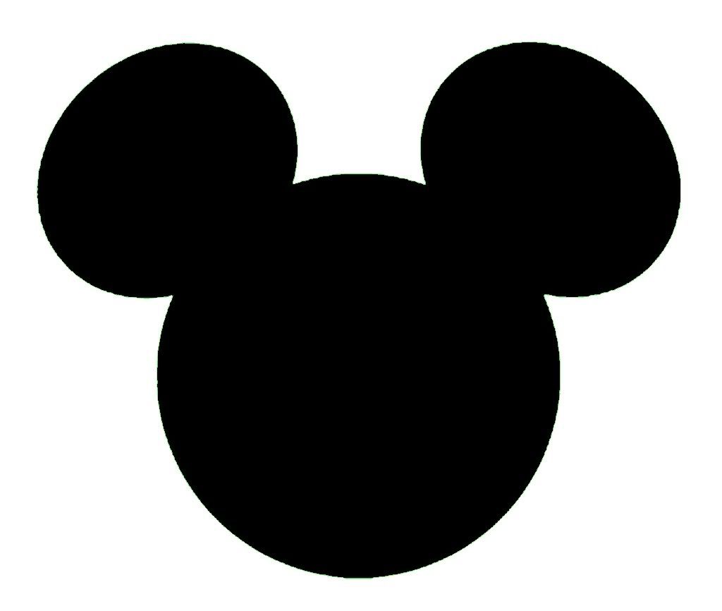 Mickey Mouse Head SVG Free