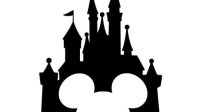 Mickey Mouse Castle SVG