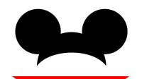 Mickey Mouse Ears SVG Free