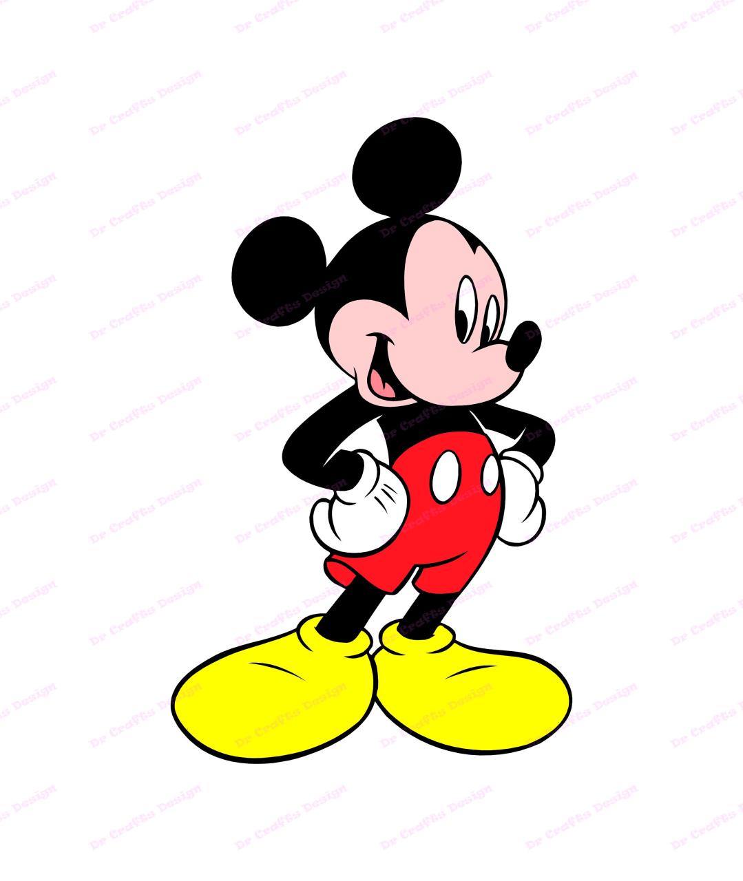 Mickey Mouse SVG Files Free