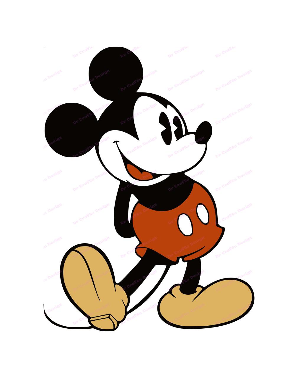 Mickey Mouse SVG Image