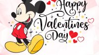 Mickey Mouse Valentine SVG