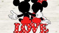 Mickey Mouse Valentine SVG