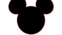 Mickey Mouse Head Free SVG