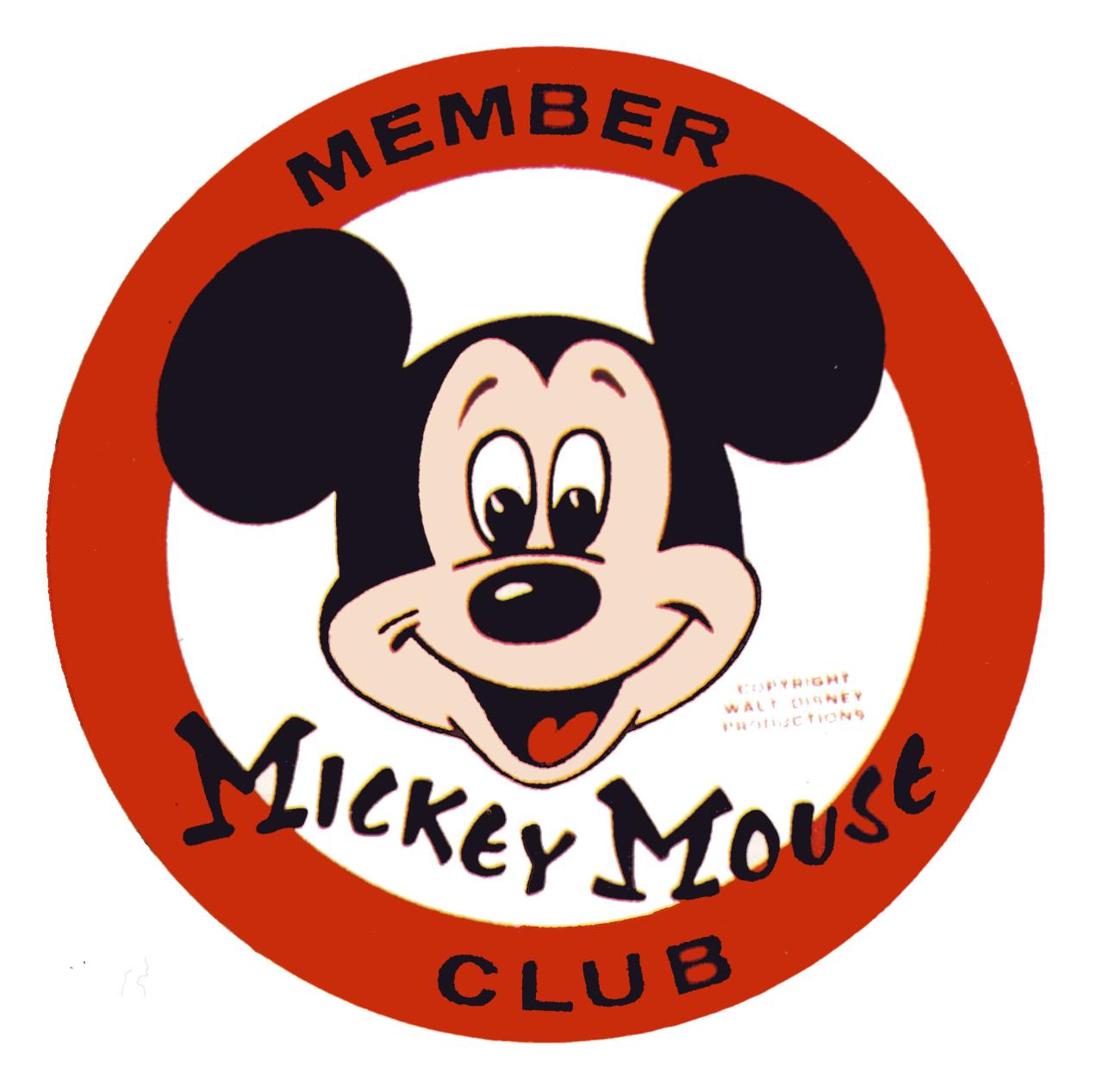 Mickey Mouse Club Logo SVG